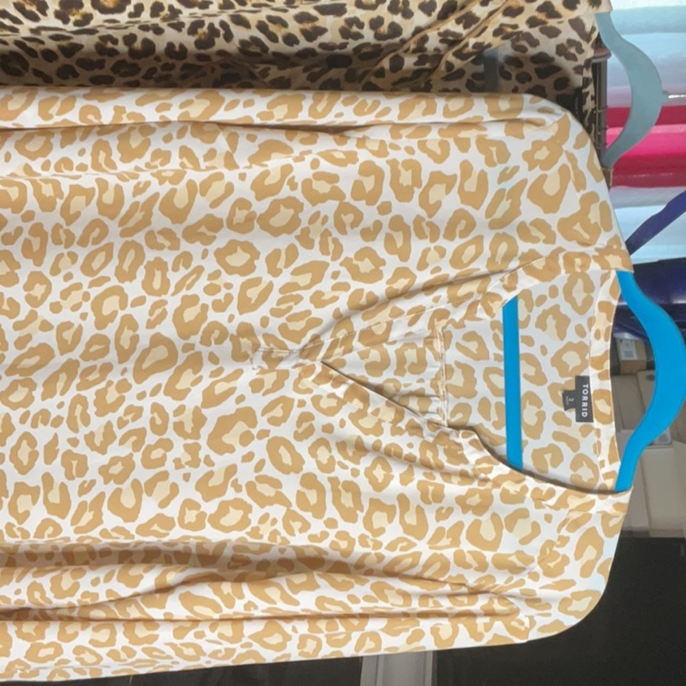 Torrid Leopard Print Top